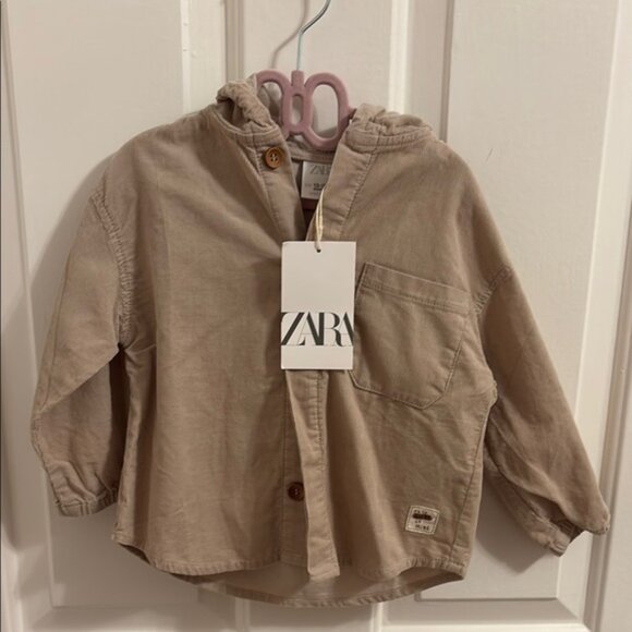 Kids Zara Tan Corduroy Jacket - Picture 1 of 5
